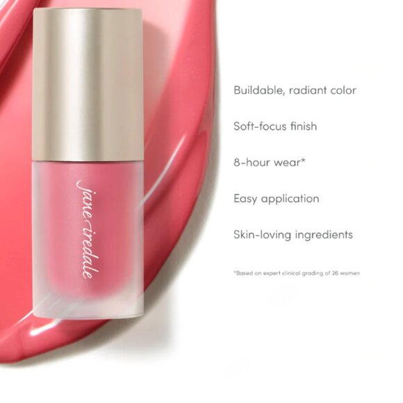 jane iredale ColorLuxe Liquid Blush | Heartbreaker (warm rosy pink) | NEW MAKEUP - Picture 6 of 6